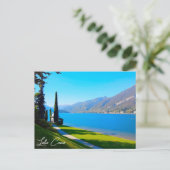 湖コモベラジオウォークウェイイタリア ポストカード (スタンド正面)