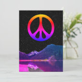 湖サイケデリックにレトロな平和のサインを宇宙 シーズンカード (スタンド正面)