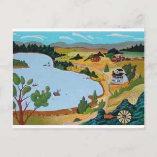 湖ジョージの夏 ポストカード