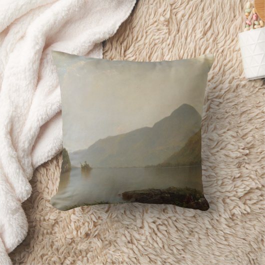 湖ジョージ クッション (ブランケット)