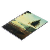 湖ジョージ、ニューヨーク1759年の野営(油 ノートブック (左側)