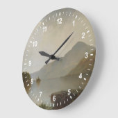 湖ジョージ ラージ壁時計 (傾斜)