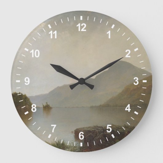 湖ジョージ ラージ壁時計 (正面)