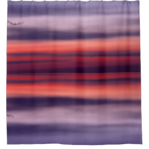 湖スーペリアサンライズフォトダルスミネソタ シャワーカーテン