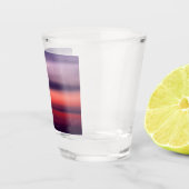 湖スーペリアサンライズフォトダルスミネソタ ショットグラス (右)