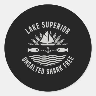 湖スーペリア無塩サメ素晴らしフリー湖魚 ラウンドシール