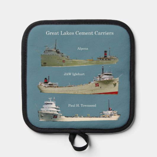 湖セメ素晴らしントキャリアポットホルダー 鍋敷き (正面)