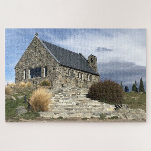湖テカポ教会 ジグソーパズル (横)