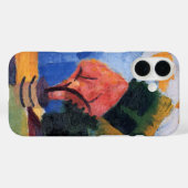 湖トゥーンの庭　オーギュスト・マッケ作、ヴィンテージ・アート Case-Mate iPhoneケース (裏面 (横))