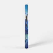 湖ドラゴ白熱［赤熱］光を放つンフライサムスンギャラクシーケース SAMSUNG GALAXYケース (右側面)