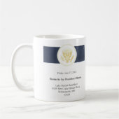 湖ハリエットのオバマ コーヒーマグカップ (左)