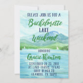 湖バチェロレッテ 招待状 (正面)