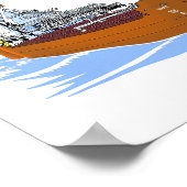 湖バージ素晴らしパスファインダーとタッグDorothy Ann ポスター (角)