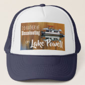 湖パウエルHouseboating キャップ (正面)