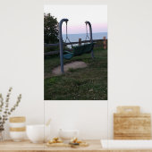 湖ビューでスイング ポスター (キッチン)