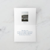 湖ビューパスタ評価カード サンキューカード (内部)