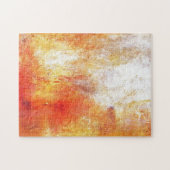 湖ロマン主義の上に沈むウィリアム・ターナー・サン ジグソーパズル (横)