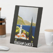 湖ヴィンテイタリアンージトラベルイタリア 台座サイン (インサイチュ)