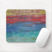 湖上のアートなマウスパッドの日没 マウスパッド (マウス)