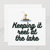 湖保に浮かぶ サンキューカード (正面/裏面)