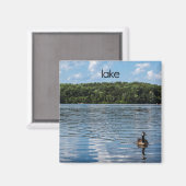 湖冷蔵庫磁石 マグネット (正面/裏面)