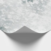 湖凍ってい氷とフレッシュ雪落ちた片 ラッピングペーパー (角)
