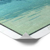 湖口, Hukou, China, Hiroshi Yoshida, Woodcut ポスター (角)