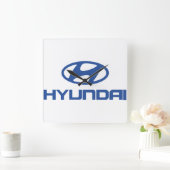 湖台 スクエア壁時計 (ホーム)