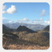 湖地区ステッカー スクエアシール (正面)