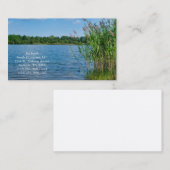 湖場面 名刺 (正面/裏面)