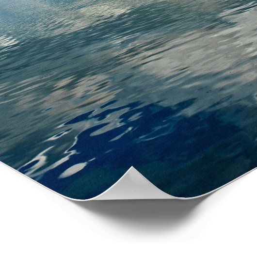 湖夏の午後 ポスター (角)