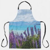 湖岸のラベンダー エプロン (正面)