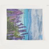 湖岸のラベンダー タペストリー (正面(横))