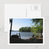 湖岸の ポストカード (正面/裏面)