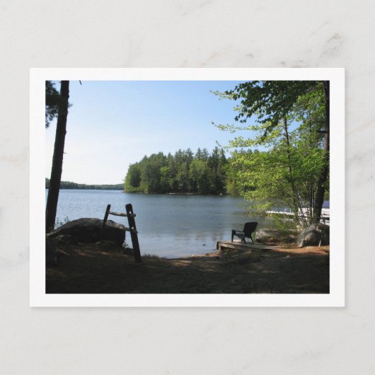 湖岸の ポストカード (正面)