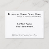 湖指導サービス業のはえの魚釣り 名刺 (裏面)