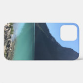 湖数々のの波止場に繋ぐ色のカヌー Case-Mate iPhoneケース (裏面 (横))