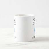 湖水が呼出中 コーヒーマグカップ (中央)