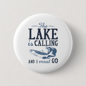 湖水が呼出中 缶バッジ (正面)