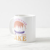 湖水の方が命が好い コーヒーマグカップ (正面左)