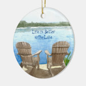 湖水の方が命が好い セラミックオーナメント (左)