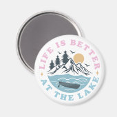 湖水の方が生きがいが好い マグネット (正面/裏面)