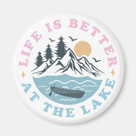 湖水の方が生きがいが好い マグネット