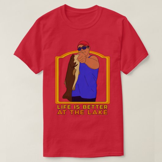 湖水の方が生きがいが好い Tシャツ (デザイン正面)