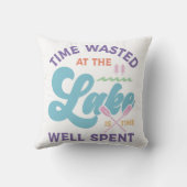 湖水の時間は使い古しが好い クッション (裏面)