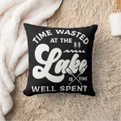 湖水の時間は使い古しが好い クッション (ブランケット)