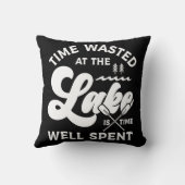 湖水の時間は使い古しが好い クッション (裏面)