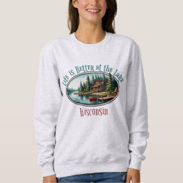 湖水は命が好い スウェットシャツ