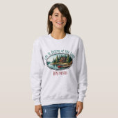 湖水は命が好い スウェットシャツ (正面フル)