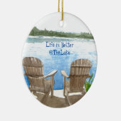 湖水は命が好い セラミックオーナメント (右)